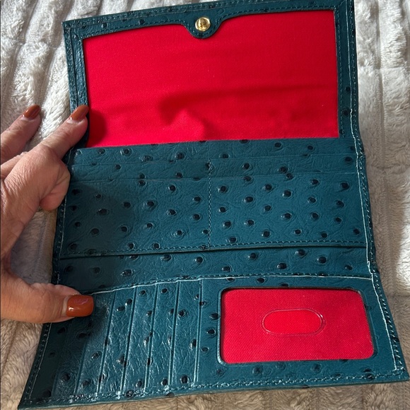 Dooney & Bourke Teal Wallet - Picture 2 of 5